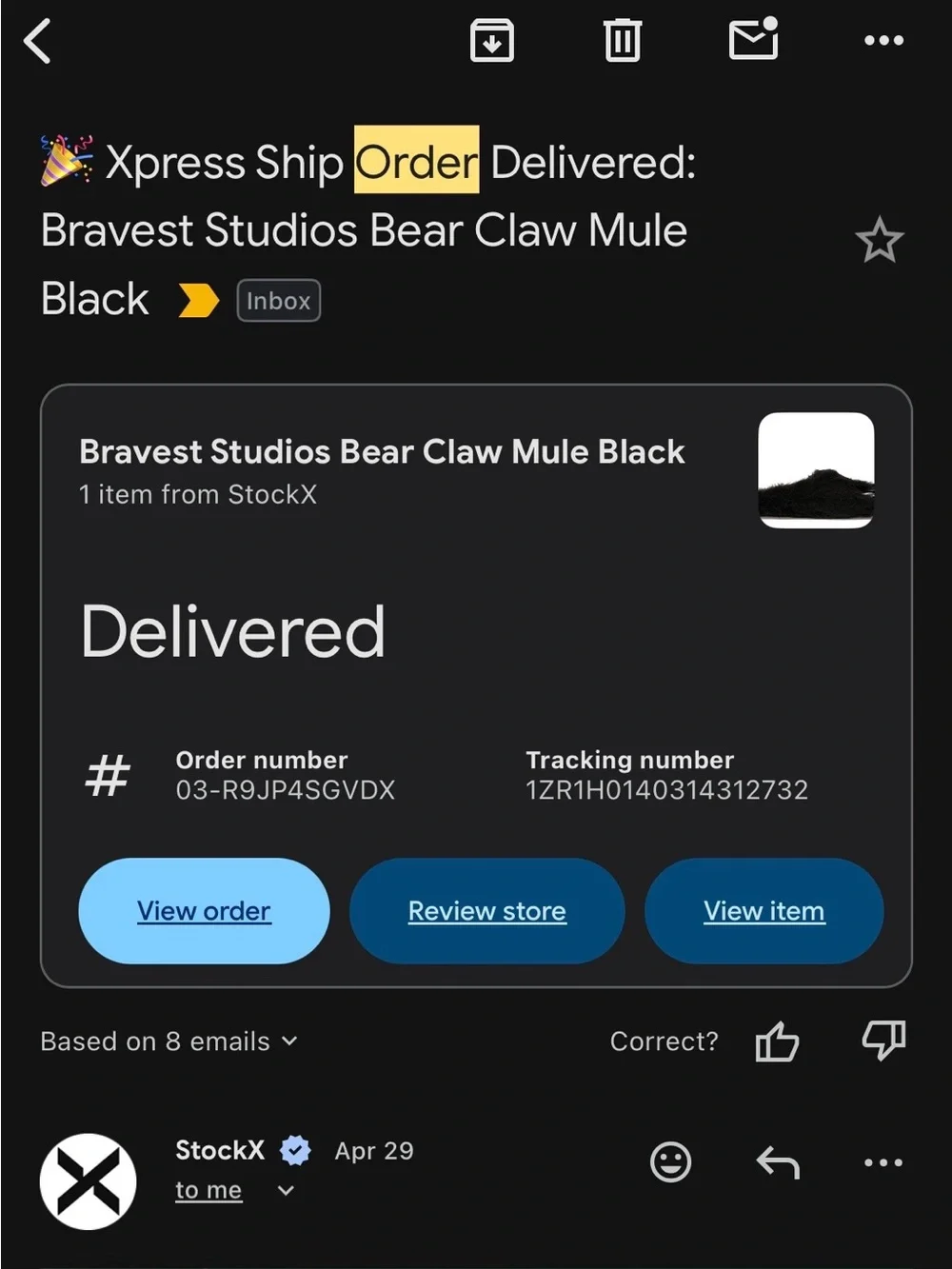 Bravest Studios Bear Claw Mules ‘Black’